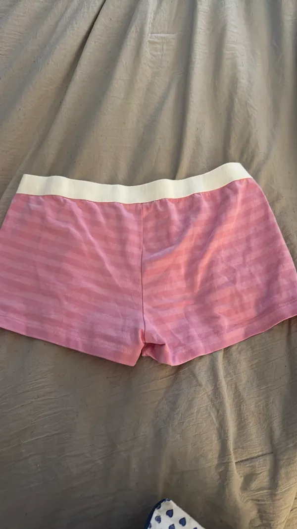 John Galt pink striped pajama boyshorts - Image 3