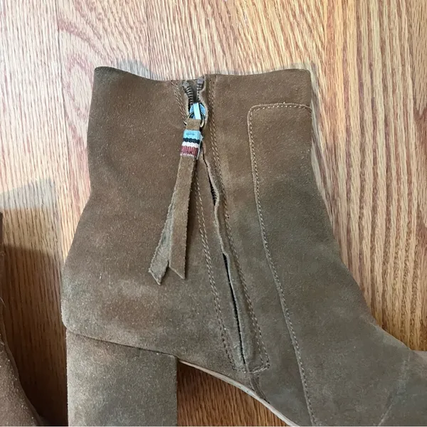 TOMS Evie Suede Ankle Booties - Image 5