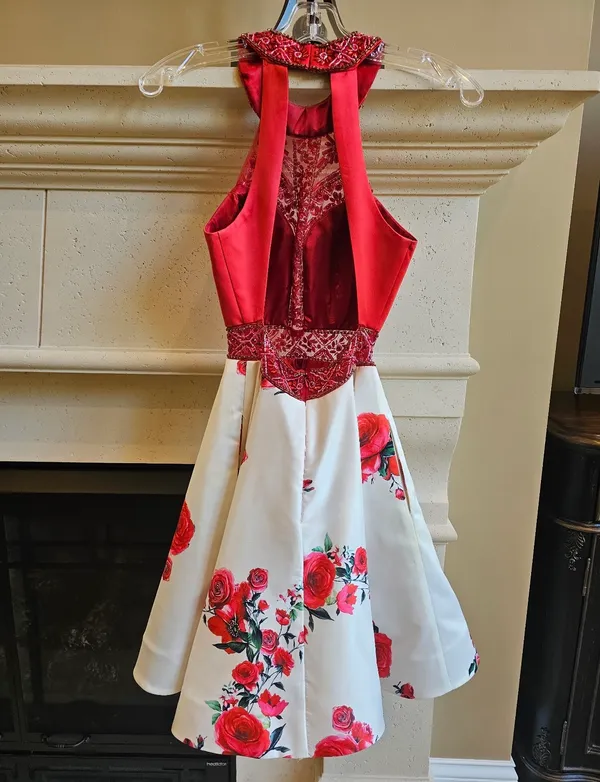 Splash Red Formal Boutique Red Dress - Image 2