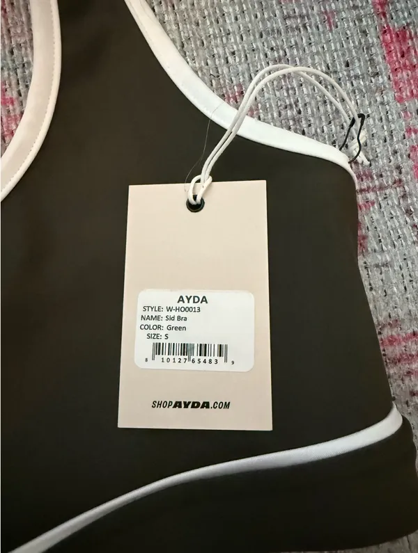 Ayda Sports Bra and Leggings Set Green - Image 6