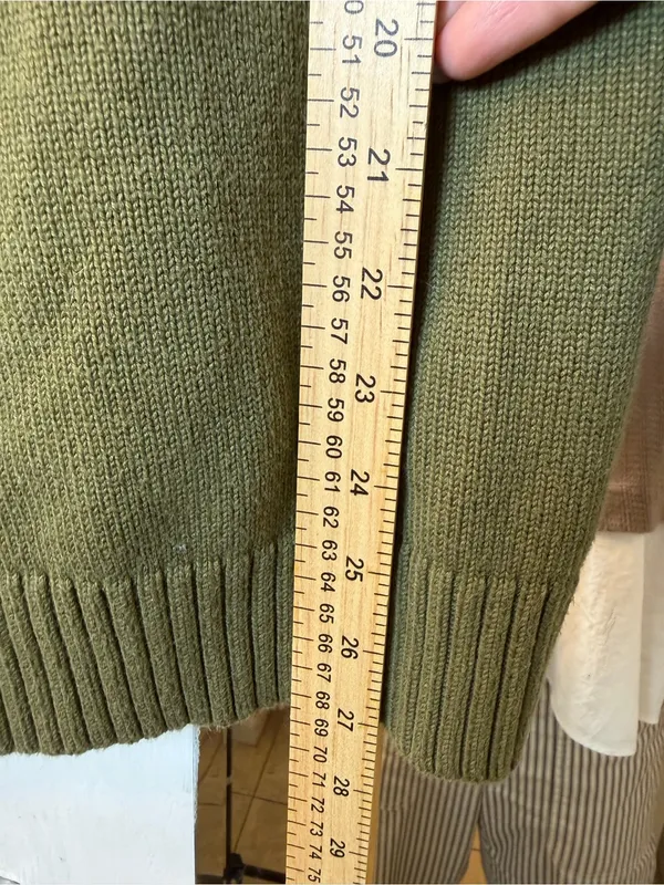 Talbots Olive Green Cowl Neck Sweater - Image 7