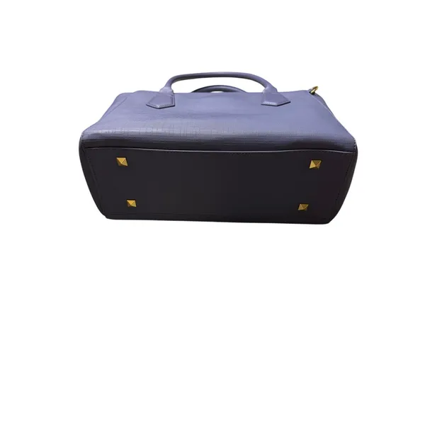 Dagne Dover Signature Legend Coated Canvas Tote Blue - Image 9