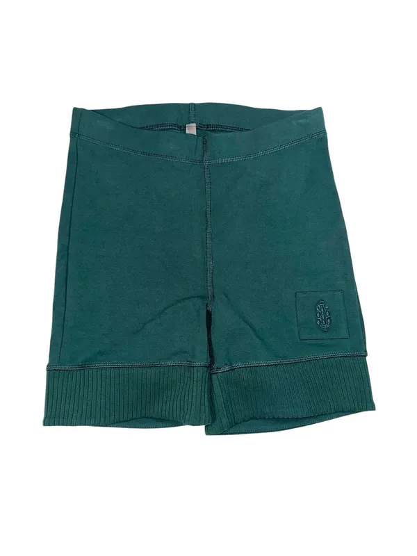 Free People Movement Victory High-Waist Forest Green Biker Shorts SMALL - Image 2