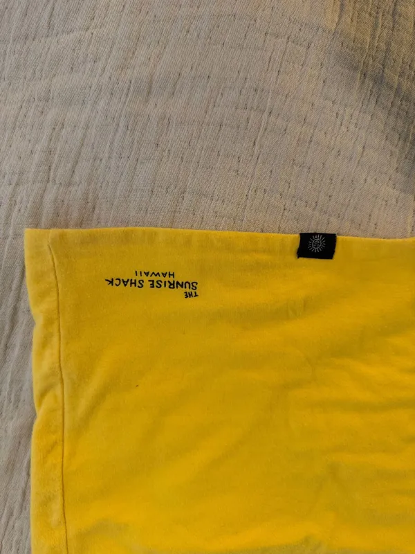 Sunrise Shack tube top Yellow - Image 2