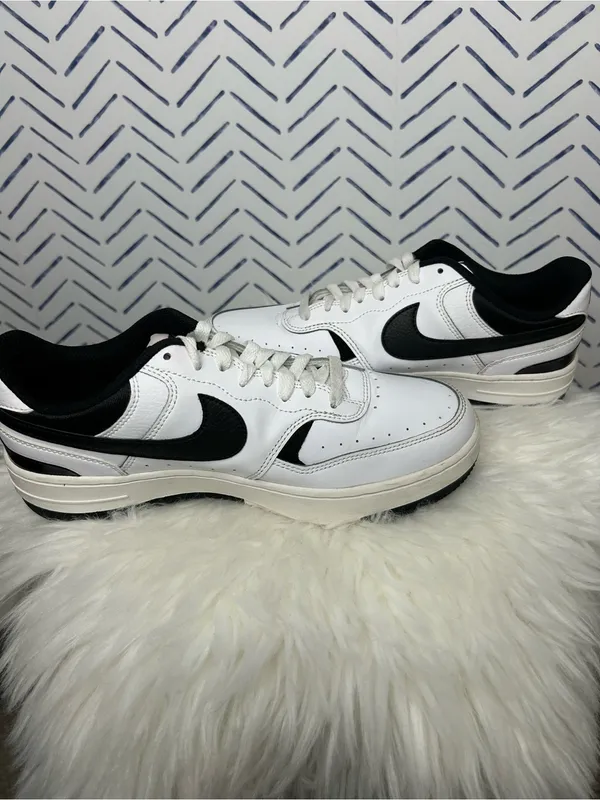 Nike Air Force one gamma force black and white size 9 - Image 4