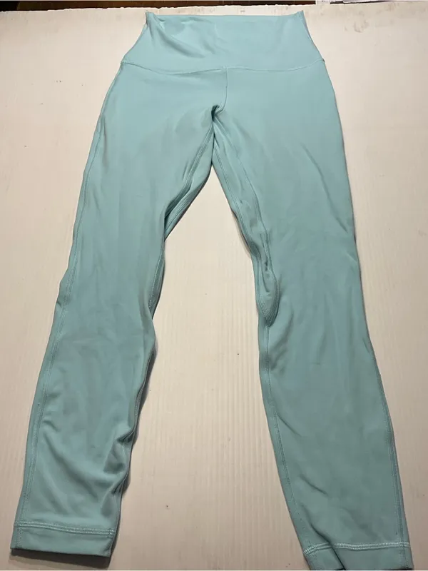 Lululemon Align High-Rise Pant 25" Icing Blue Leggings Sz 4 - Image 2