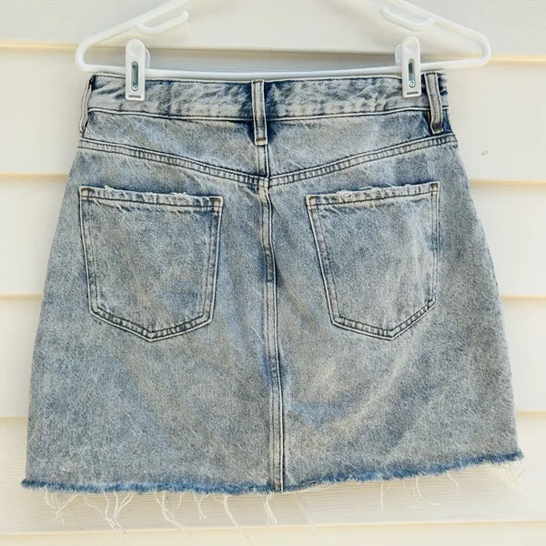 PacSun Blue Mini Pencil Skirt Casual - Image 3