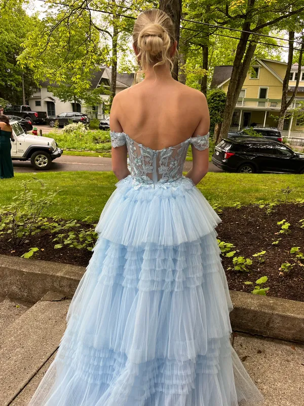 Prom dress xoxo blue  - Image 2