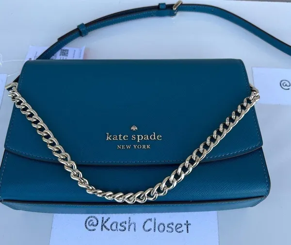Kate Spade New York Dark Peaco Carson Crossbody Purse - Image 4