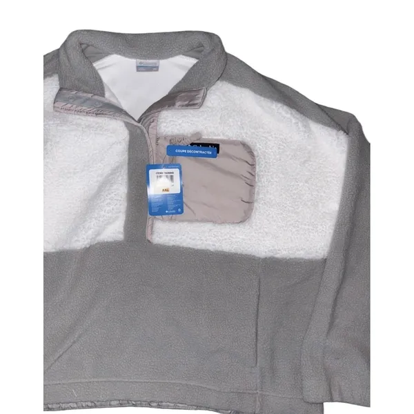 Columbia Women's Sherpa 1/2 Snap Fleece Pullover Size XXL New With Tags - Image 3