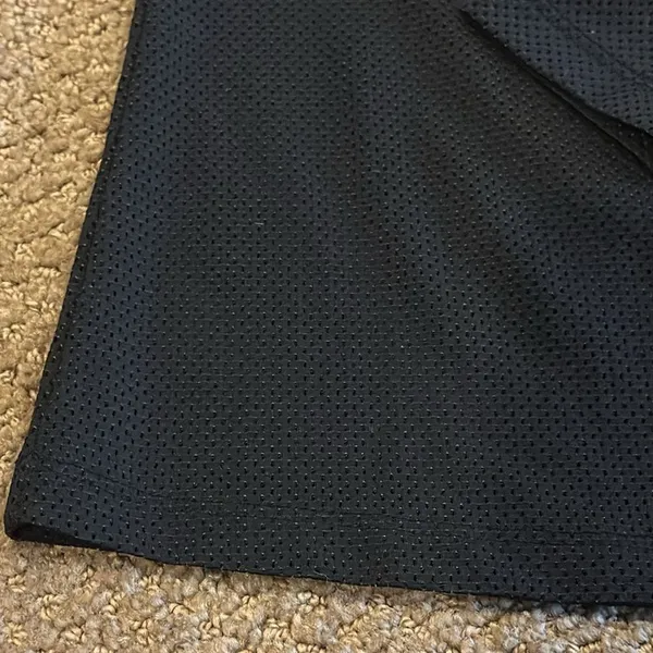 PrismSport Women’s Black Long Sleeve Laser Mesh Top, Size XS - Image 3