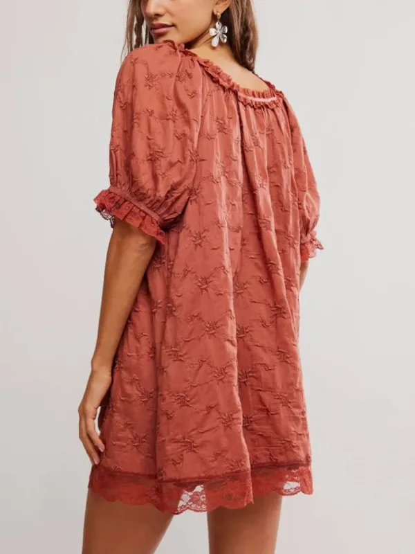 FREE PEOPLE NWT Juno Mini Dress / Canyon Sunset - Image 3