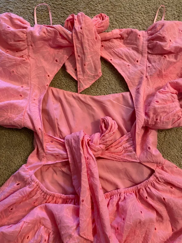Boutique Pink Bubblegum Dress - Image 4