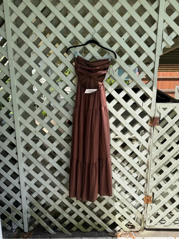 12th tribe strapless maxi dress - Image 4