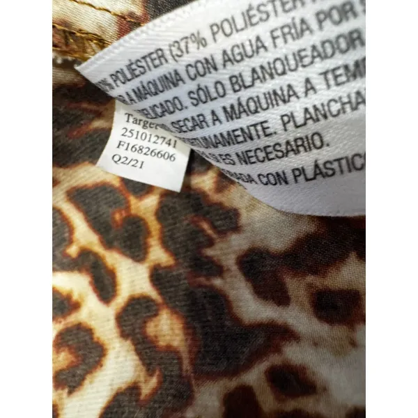 Nili Lotan for Target Leopard Print Silky Slip Maxi Dress, Size S - Image 5