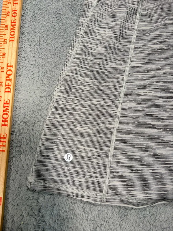 Lululemon Heathered Gray Tank yop with Hot Pink Straps 2 - Image 5