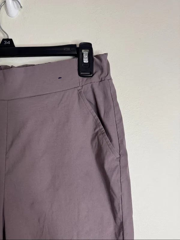 Modern Ambition Slim Straight Lavender-Taupe Track Pants size S - Image 6
