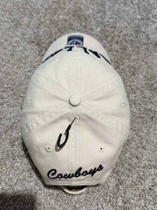 ’47 Brand Dallas Cowboys Retro Ivory Clean Up adjustable hat - Image 6