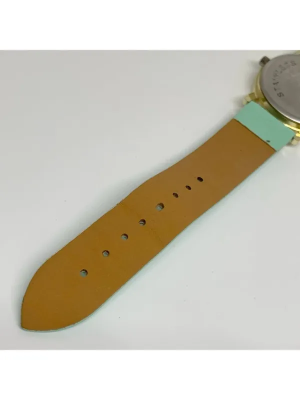 Super Cute Cat women’s watch gold tone case 36mm quartz leather running - Image 7