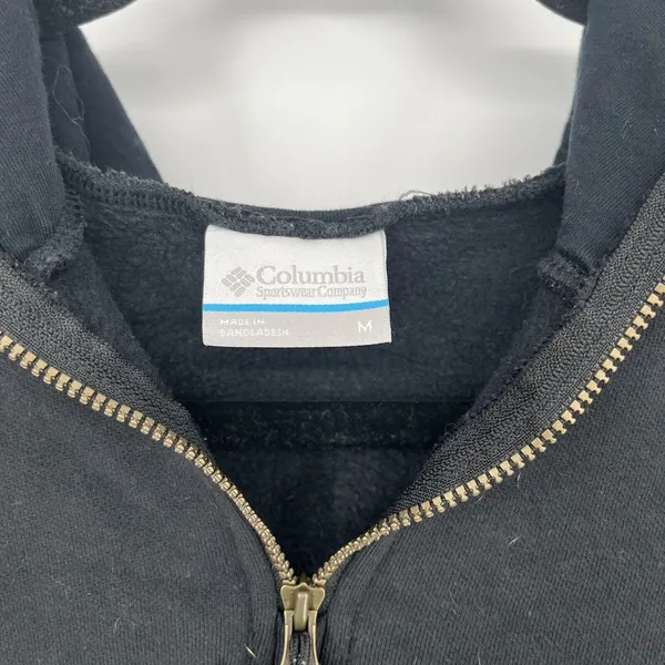 Columbia Sunday Summit Pullover Womens Medium Black Hooded 1/4 Zip Jacket - Image 5