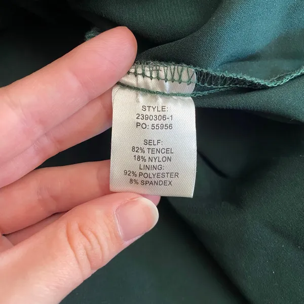 Current Air‎ Elias Mini Dress Pleated Shoulders in jewel green Size Large - Image 8