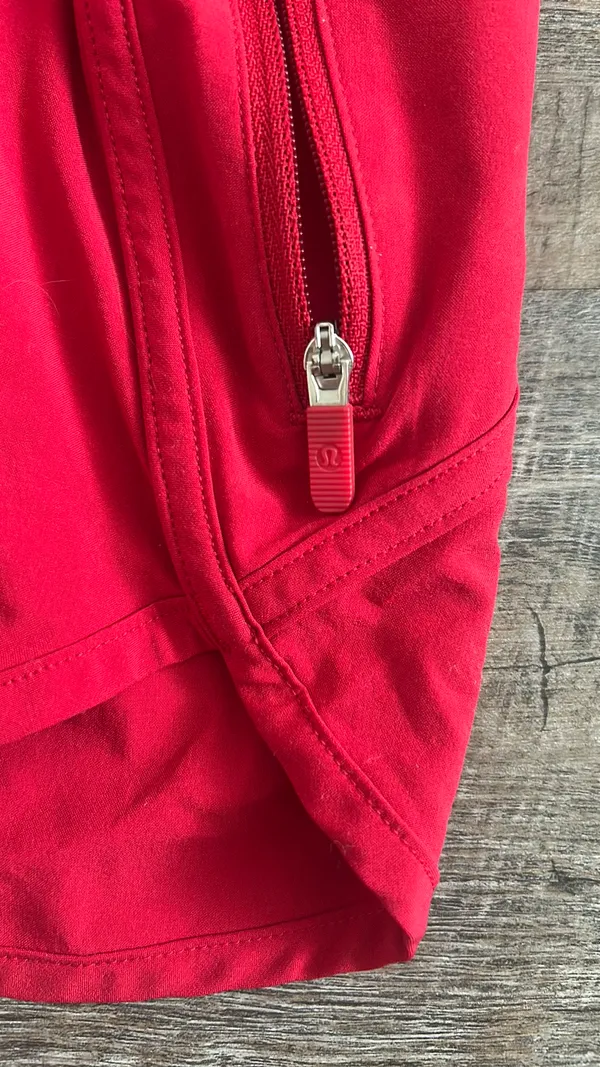 Red Lululemon Hotty Hot 4" - Image 8