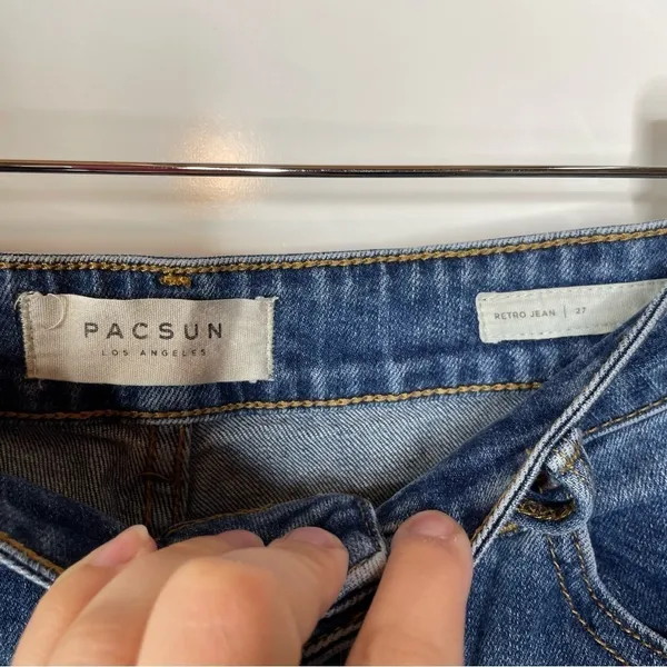 Pacsun Retro Jeans Size 27‎ - Image 4
