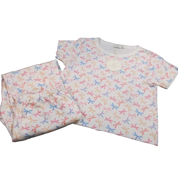 Polkadot England Lounge Set Dragonfly Print NWT Women’s Size Large Pajamas 2‑Pc - Image 3