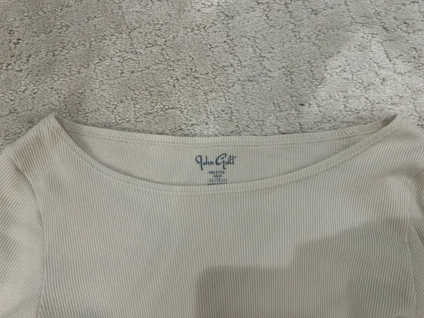 Brandy Melville Cream John Galt long sleeve - Image 2