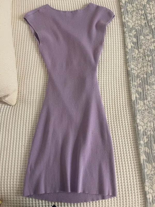 Aritzia Wilfred Dress Mini Cut-Out - Image 3
