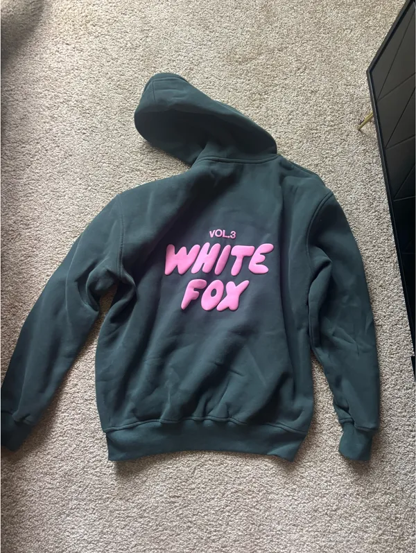 White Fox Boutique Offstage Hoodie Pine XS/S - Image 3