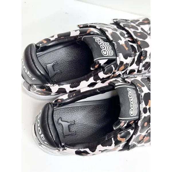 Goats Leopard Print Triple‎ Strap Sneakers Womens Size 6.5 Pink Black - Image 10