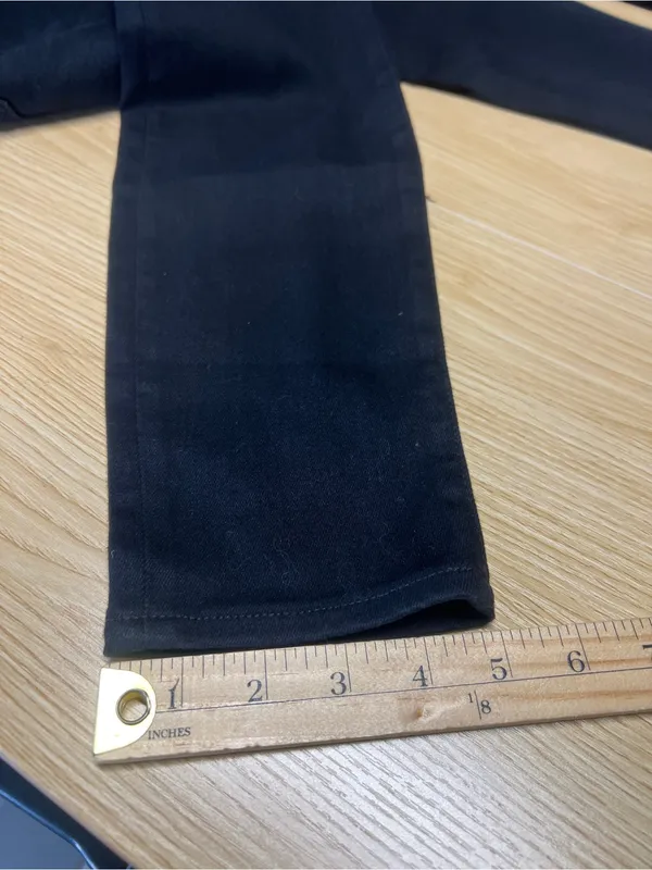 NWT J.Crew Maternity Over-the-Belly Toothpick Jeans Washed Black 27 - Image 14