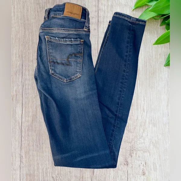 American eagle super stretch X jegging,size 00 - Image 4
