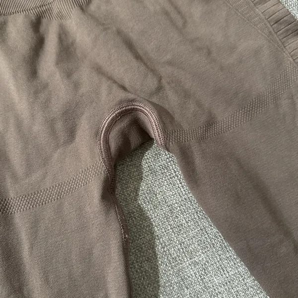 Gymshark Kids Chocolate Brown Seamless Leggings - Image 4
