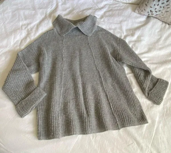 Grey free people sweater - Image 2