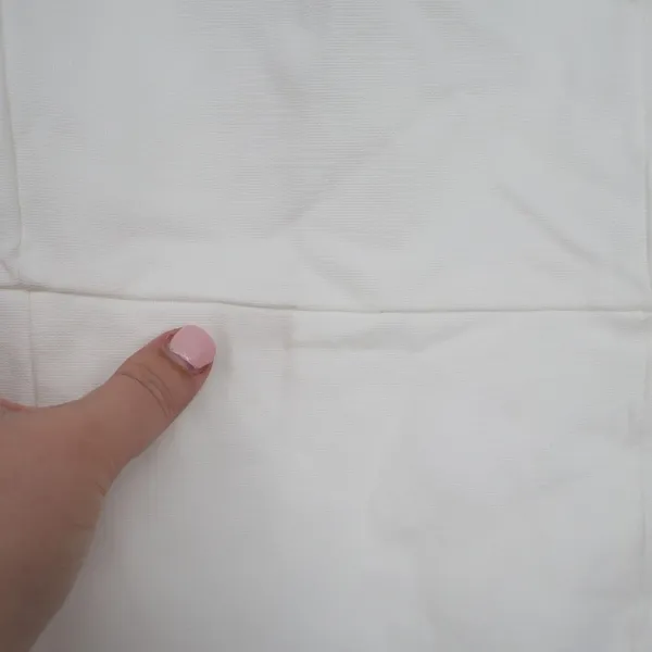 Lulus Always Admired Mini Dress Womens Small White Stretch Side Slit Scoop Neck‎ - Image 3