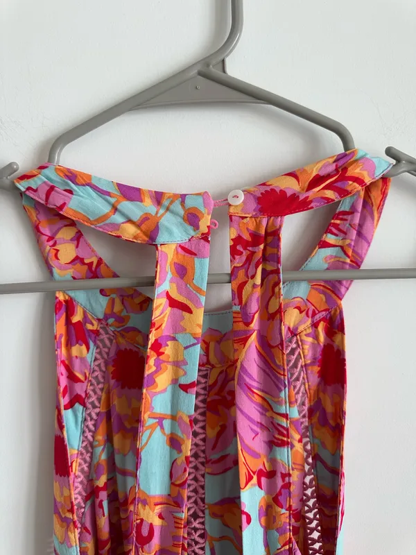 Anthropologie Abel The Label Floral Maxi Dress Size XS - Image 6