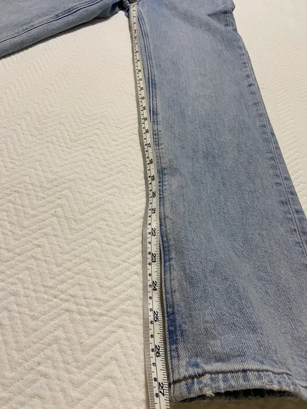 Aritzia Jeans The Arlo High Rice Straight 28L - Image 6