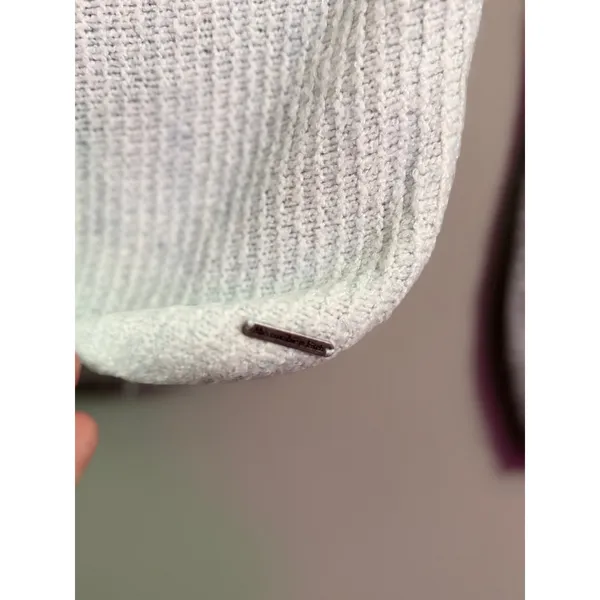 Abercrombie Fitch Women Sweater Knit Pullover Light Blue XS‎ Long Sleeve - Image 2
