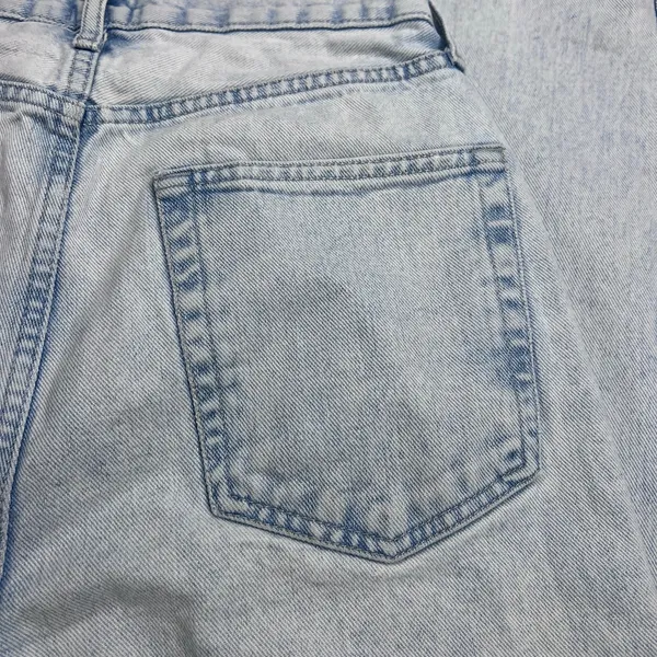 BDG Urban Outfitters High Rise Baggy Jeans Light Wash Wide Leg Denim Size 28 - Image 10