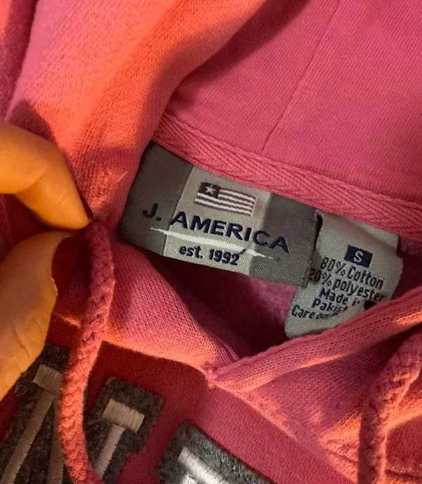 J. America Pink hoodie - Image 5