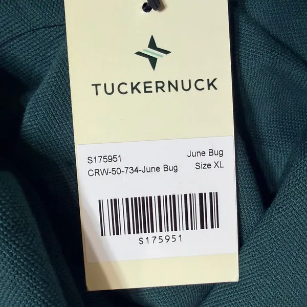 Tuckernuck June Bug Green Cotton Pique Long Sleeve Polo Mini‎ Dress XL NEW - Image 7