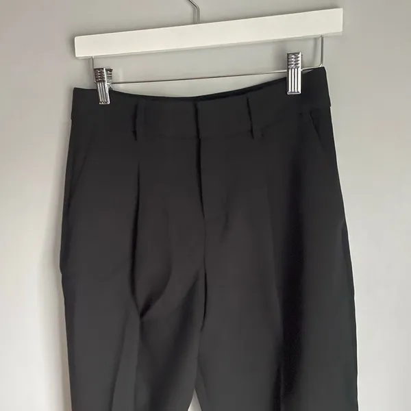 Banana Republic Black Trousers Minimalist Neutral Work Career Office size‎ 0 - Image 7