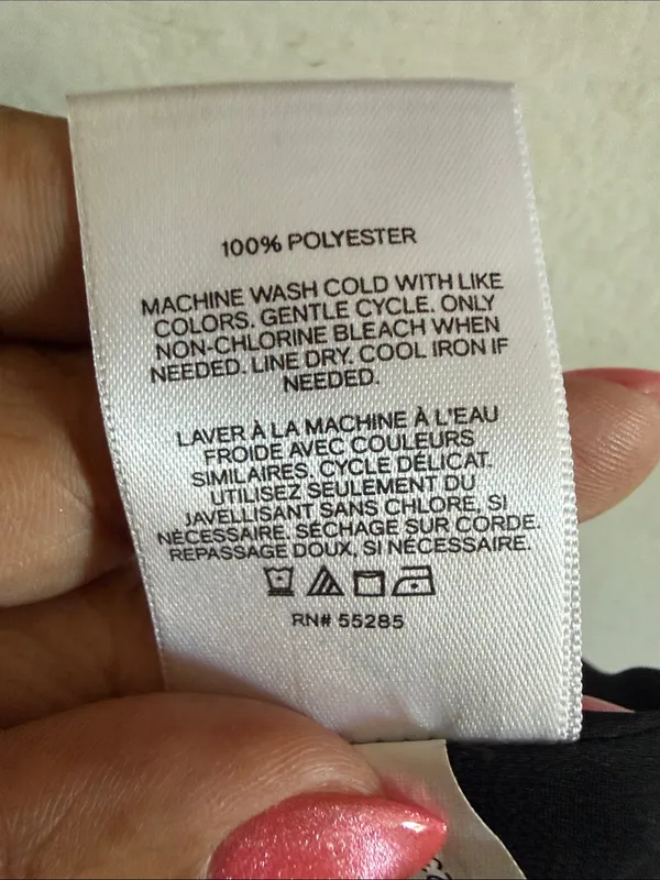 Express Black Women's Satin Camisole Top Women’s Lightweight Layering Size Small - Image 7