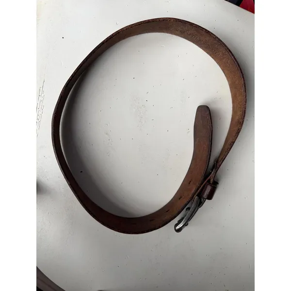 Banana Republic Genuine Leather Brown Belt size 28 - Image 2