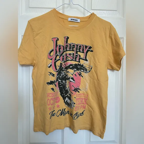 Daydreamer Johnny cash eagle poster Nashville Graphic Tee small medium - Image 3