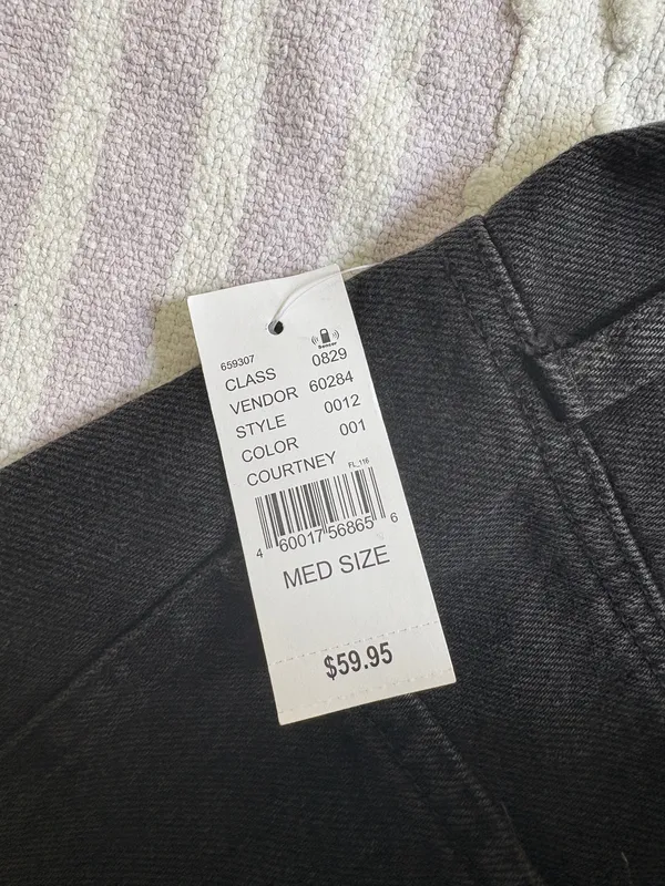 PacSun Overalls Black Shorts - Image 4