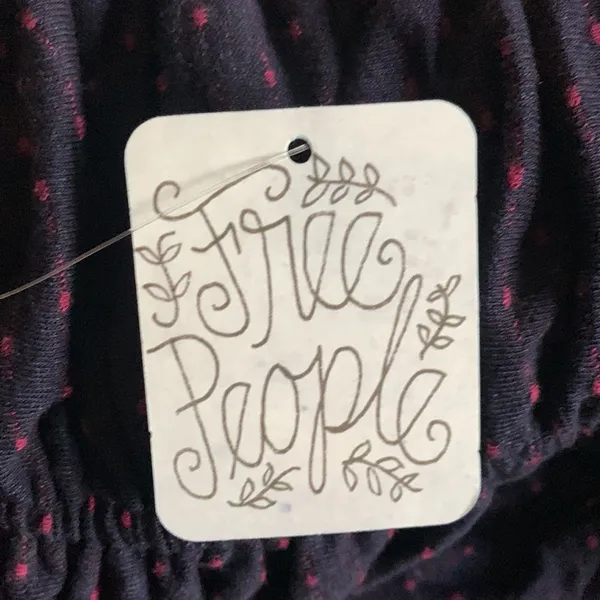 Free People dark purple dress SZ medium NWT - Image 14