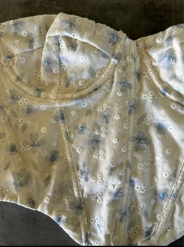 Tic Toc Floral Corset Top - Image 4
